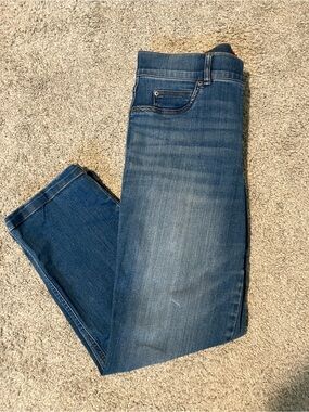 SPANX Denim Jeans with Red Brand Tag